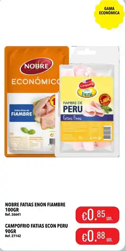 Central Cash Nobre fatias enon fiambre promoção
