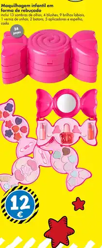 TEDi Maquilhagem infantil em forma de rebuçado promoção