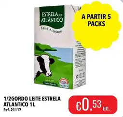 Central Cash Leite estrela atlântico 1/2 gordo promoção