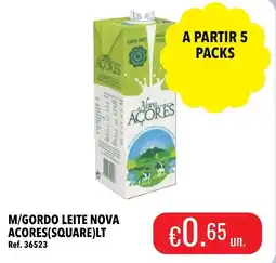 Central Cash Leite nova acores promoção