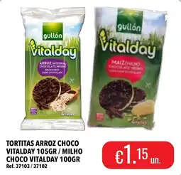 Central Cash Tortitas arroz choco vitalday promoção