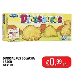 Central Cash Dinosaurus bolacha promoção