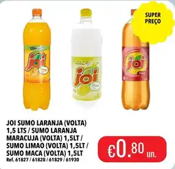 Central Cash Joi sumo laranja (volta) promoção