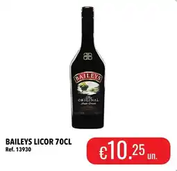 Central Cash baileys licor promoção