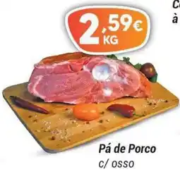 GidaCarnes Supermercados Pá de Porco c/ osso promoção
