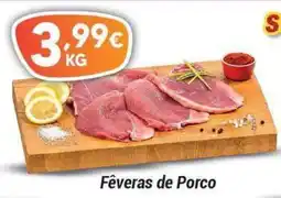 GidaCarnes Supermercados Fêveras de Porco promoção