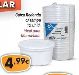 GidaCarnes Supermercados Caixa Redonda c/ tampa promoção