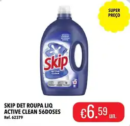 Central Cash skip det roupa liq active clean promoção