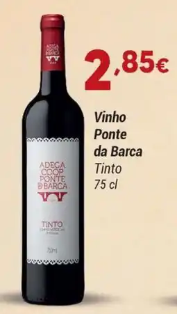 GidaCarnes Supermercados Adega Coop Ponte da Barca Tinto promoção