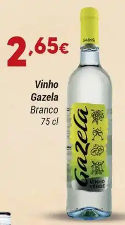 GidaCarnes Supermercados Vinho Gazela Branco promoção