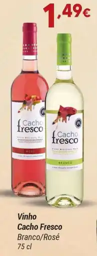 GidaCarnes Supermercados Vinho Cacho Fresco Branco/Rosé promoção