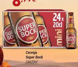 GidaCarnes Supermercados Cerveja Super Bock mini promoção
