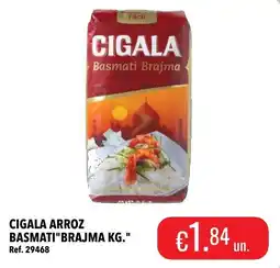 Central Cash Cigala arroz basmati brajma promoção