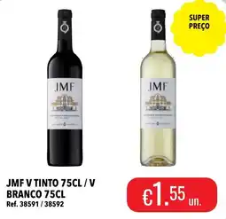 Central Cash Jmf v tinto / v branco promoção