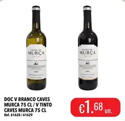 Central Cash Doc v branco caves murca / v tinto caves murca promoção