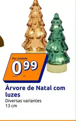 Action Árvore de Natal com luzes promoção