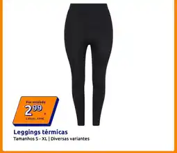 Action Leggings térmicas promoção