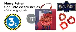 TEDi Harry Potter Conjunto de scrunchies promoção