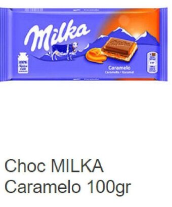 Choc Milka Caramelo 100gr