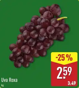 ALDI Uva Roxa promoção