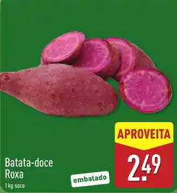 ALDI Batata-doce Roxa promoção