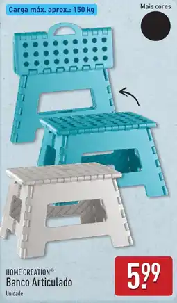 ALDI Home creation banco articulado promoção
