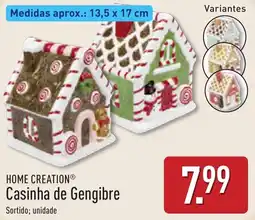 ALDI Home creation casinha de gengibre promoção