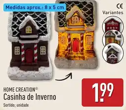 ALDI Home creation casinha de inverno promoção