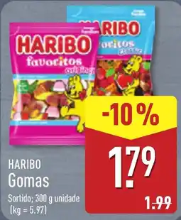 ALDI Haribo gomas promoção