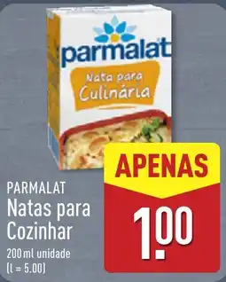 ALDI Parmalat Natas para Cozinhar promoção