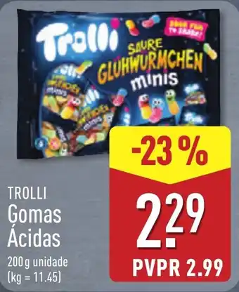 Trolli Gomas Ácidas