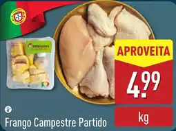 ALDI Frango Campestre Partido promoção