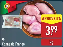 ALDI Coxas de Frango promoção