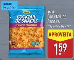 ALDI Aspil cocktail de snacks promoção