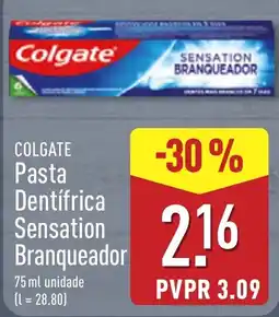 ALDI Colgate pasta dentífrica sensation branqueador promoção