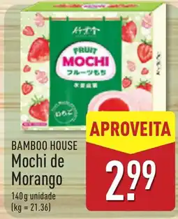 ALDI Bamboo House Mochi de Morango promoção