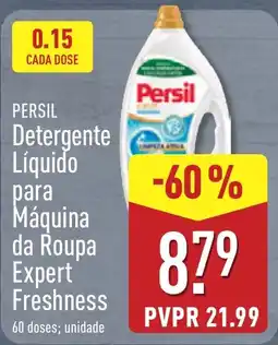 ALDI persil detergente líquido para máquina da roupa expert freshness promoção