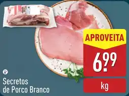 ALDI Secretos de Porco Branco promoção
