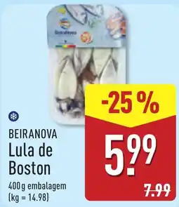ALDI Beiranova lula de boston promoção