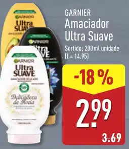 ALDI garnier amaciador ultra suave promoção