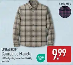 ALDI Camisa de Flanela promoção