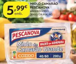 Spar Pescanova miolo de camarão grande promoção