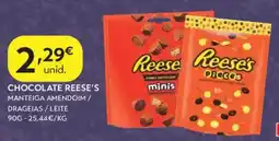 Spar Chocolate reese's manteiga amendoim / drageias / leite promoção