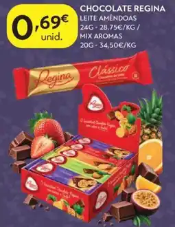 Spar Chocolate regina leite amêndoas promoção