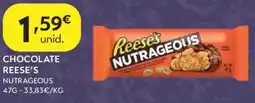 Spar Chocolate reese's nutrageous promoção