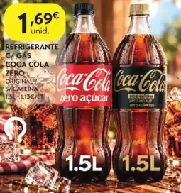 Spar Coca-Cola zero açúcar promoção