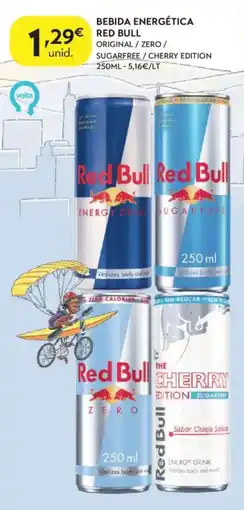Spar Red Bull original / zero / sugarfree / cherry edition promoção