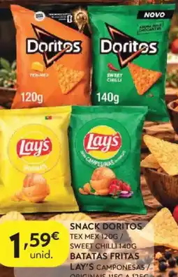 Spar Snack doritos promoção