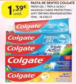 Spar Pasta de dentes colgate promoção