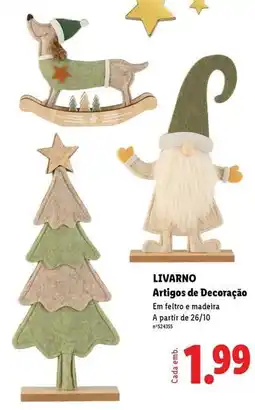 Lidl A+ - livarno artigos de decoração promoção